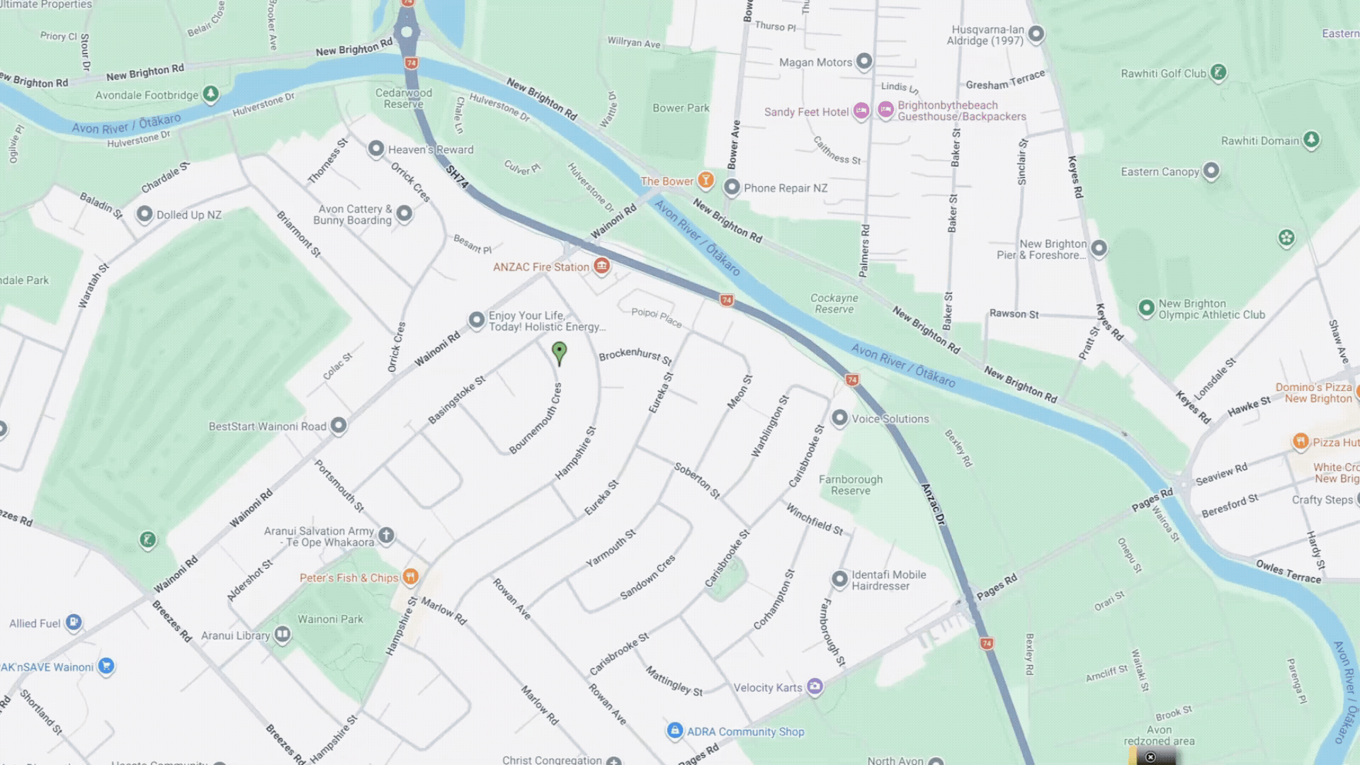 Map interface with vehicle details panel showing colour-coded route lines indicating different speeds and a speed legend